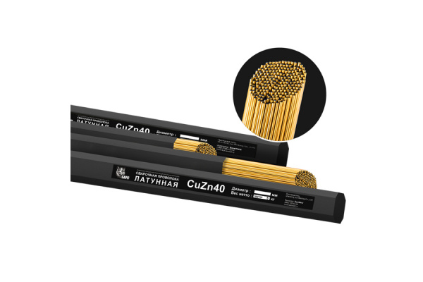 Прутки латунные CuZn40 (2 мм; 1000 мм) БАРС СВ000008143