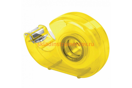 Клейкая лента в лимонном диспенсере BRAUBERG 12 мм х 10 м 227264