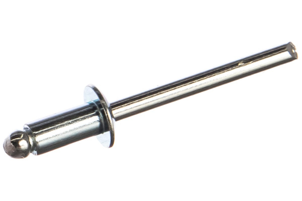 Заклепка вытяжная открытая сталь/сталь St/St (50 шт; 4.8x10 мм; Борт: Стандарт) MESSER 114014810-50