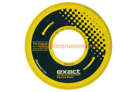 Диск DIAMOND для электротруборезов Pipecut (165х62 мм) Exact 7010493