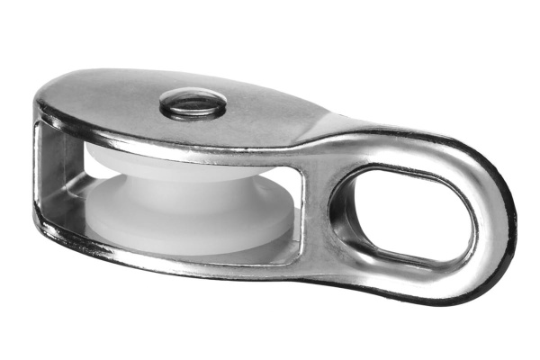 Одинарный блок ЗУБР 5x15 мм, 1 шт, нейлоновый шкив 304586-15