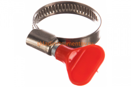 Хомуты Зубр ЭКСПЕРТ "Бабочка" нерж. сталь, накатная лента 9 мм, 20-32 мм, 2 шт. 37835-20-32