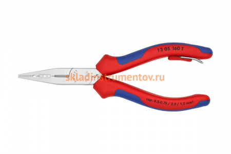 Длинногубцы KNIPEX KN-1305160T