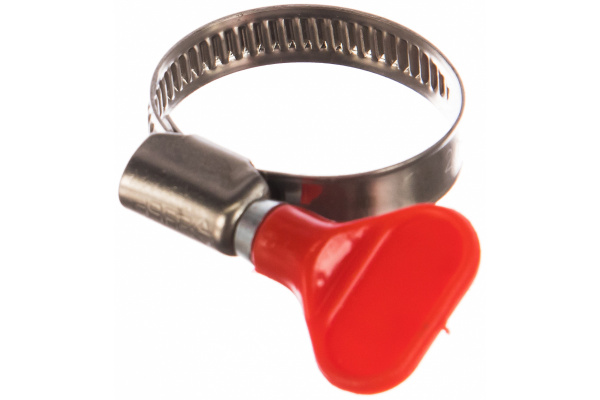 Хомуты Зубр ЭКСПЕРТ "Бабочка" нерж. сталь, накатная лента 9 мм, 20-32 мм, 2 шт. 37835-20-32