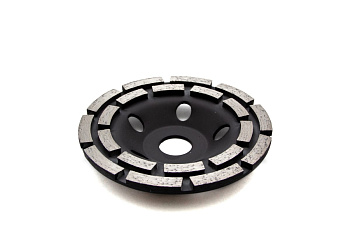 Чашка алмазная двухрядная 125 мм VIRA 592032