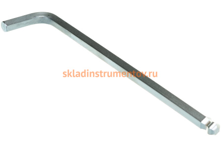 Набор имбусовых ключей, длинные с шариком, Cr-Mo, сатинированное покрытие, эргономичный держатель, HEX 1.5-10мм, 9шт Зубр ЭКСПЕРТ 27466-H9