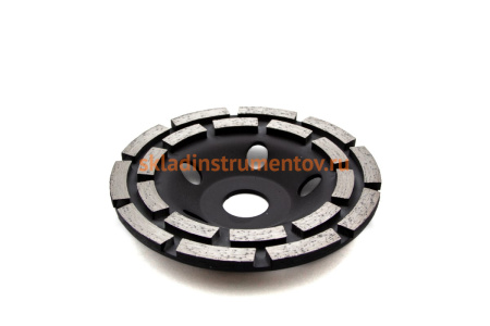 Чашка алмазная двухрядная 125 мм VIRA 592032