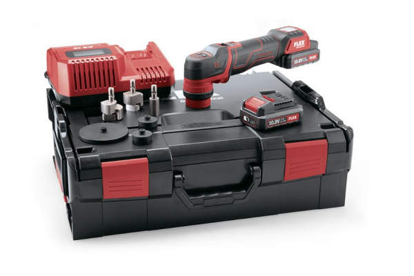 Умная аккумуляторная полировальная машина FLEX PXE 80 10.8-EC/2.5 Set 418102