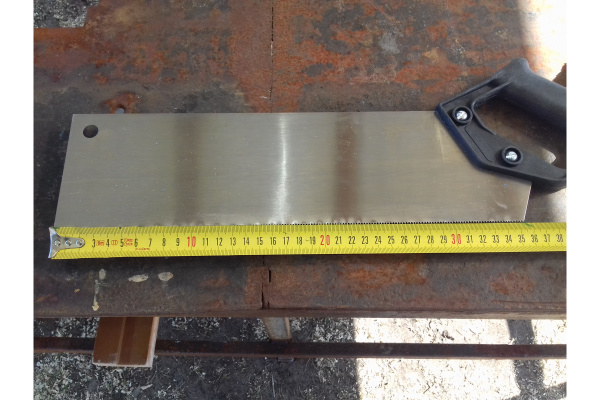 Пластиковое стусло + пила 350мм, синее, 4 угла для запила СИБРТЕХ 22536