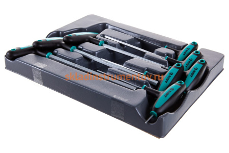 Набор отверток шестигранных c Т-образной пластиковой рукояткой 8 предметов AIST 0-800308 00-00017572