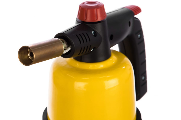 Газовая паяльная лампа STAYER MASTER, на баллон, с пьезоподжигом, регулировка пламени, 1850С 55590 Газовая паяльная лампа STAYER MASTER, на баллон, с пьезоподжигом, регулировка пламени, 1850С 55590