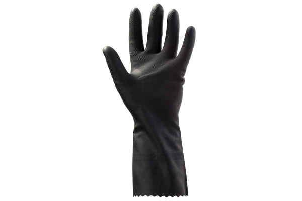 Латексные, химически стойкие перчатки JetaSafety JL711 S