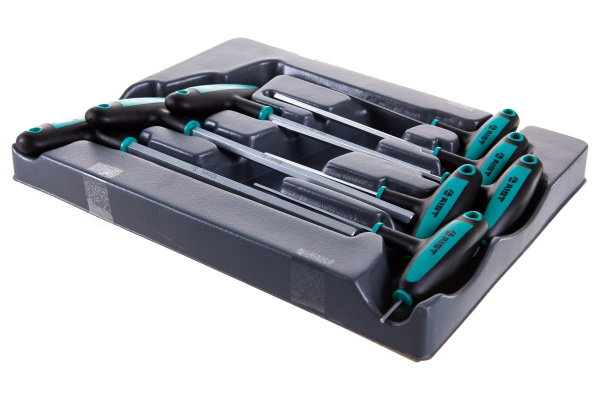 Набор отверток шестигранных c Т-образной пластиковой рукояткой 8 предметов AIST 0-800308 00-00017572