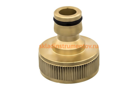 Штуцер для шланга (внутренняя резьба 1") QUATTRO ELEMENTI 246-340