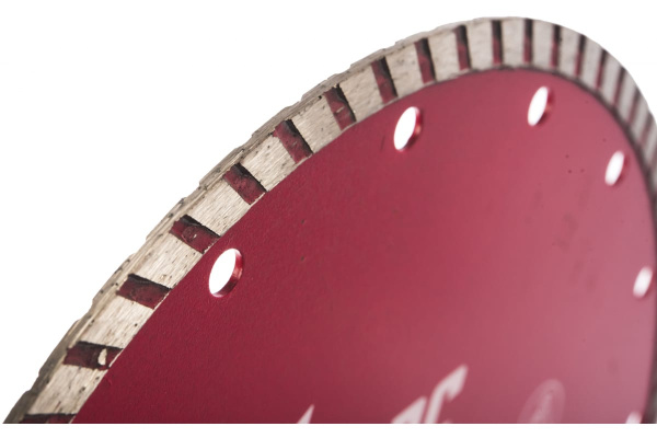 Диск алмазный отрезной Турбо (230х22.2 мм) КУРС 37270 Диск алмазный отрезной Турбо (230х22.2 мм) КУРС 37270