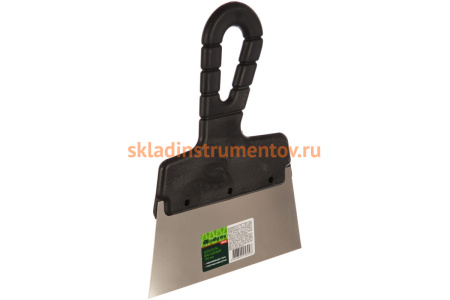 Шпатель фасадный из нержавеющей стали, 150 мм, пластмассовая ручка СИБРТЕХ 85436