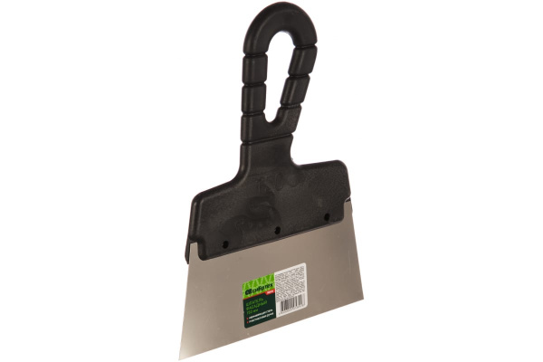 Шпатель фасадный из нержавеющей стали, 150 мм, пластмассовая ручка СИБРТЕХ 85436