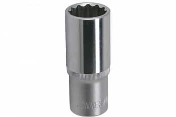 Головка торцевая глубокая 12-гранная (1/2"DR; 23 мм) Jonnesway S04HD4723
