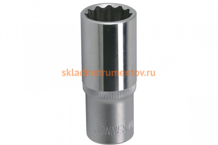 Головка торцевая глубокая 12-гранная (1/2"DR; 9 мм) Jonnesway S04HD4709