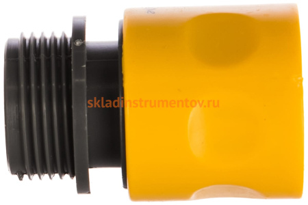 Соединитель пластмассовый быстросъемный, внешняя резьба 3/4" PALISAD 66263