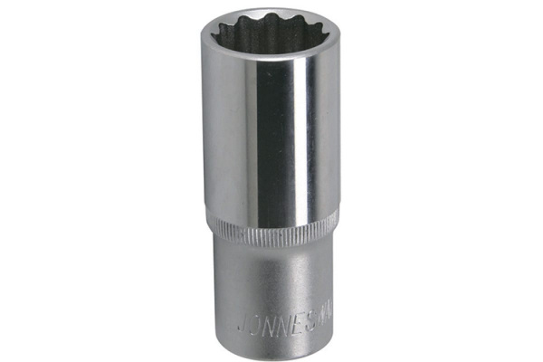 Головка торцевая глубокая 12-гранная (1/2"DR; 23 мм) Jonnesway S04HD4723