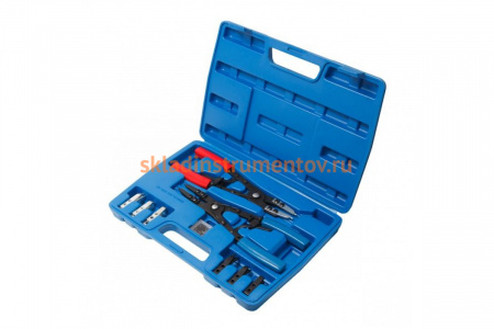 Набор съемников стопорных колец в комплекте со сменными губками 10-250мм, ROCKFORCE RF-920U2