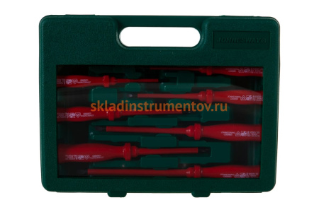 Набор диэлектрических отверток SL 0,4х2,5х85-1,2х6,5х150 и PH Jonnesway D02AP08S