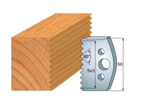 Комплект из 2-х ножей 50x4 SP CMT 690.524