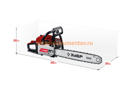 Бензопила ЗУБР ПБЦ-М62-50
