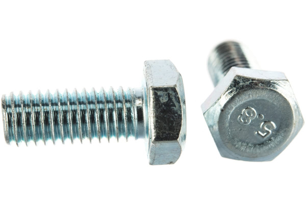 Болт ЗУБР ГОСТ 7798-70, M8 x 20 мм, 6 шт, кл. пр. 5.8, оцинкованный, 303086-08-020