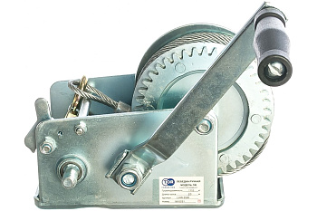 Ручная барабанная лебедка TOR ЛН-2500 (LHW) г/п 1,0 т, длина троса 20 м 11313