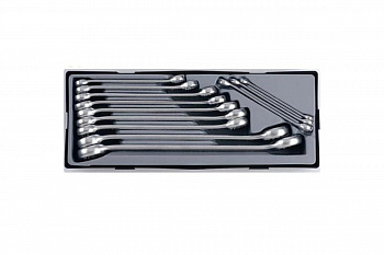 Набор накидных ключей 15гр 10х11мм - 30х32мм. 12 предметов FORCE T51226A