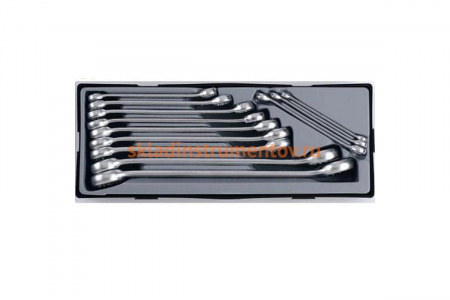 Набор накидных ключей 15гр 10х11мм - 30х32мм. 12 предметов FORCE T51226A