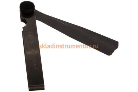 Набор щупов 0.02-0.5 мм, 17 пластин, длина 100 мм GRIFF D127011