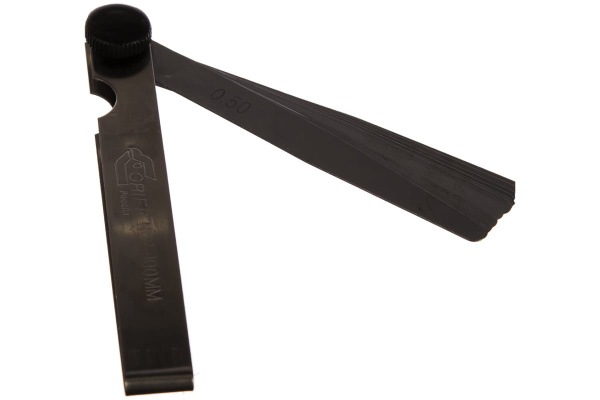 Набор щупов 0.02-0.5 мм, 17 пластин, длина 100 мм GRIFF D127011