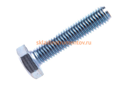 Болт с шестигранной головкой Зубр МАСТЕР ГОСТ 7798-70, класс прочности 5.8, оцинкованный, M10x45мм, 5кг (примерно 149 шт.) 303080-10-045