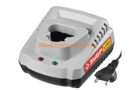 Зарядное устройство М1, 12 В для Li-Ion АКБ Зубр БЗУ-10.8-12 М1