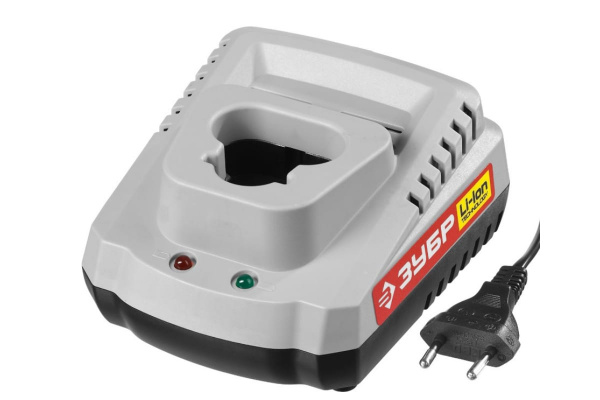 Зарядное устройство М1, 12 В для Li-Ion АКБ Зубр БЗУ-10.8-12 М1