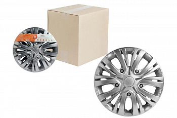 Колесные колпаки Airline 16 Лион серебристый AWCC-16-24