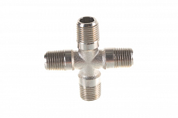 Переходник крестовина 1262/1 MMMM 1/8" GAV 27830