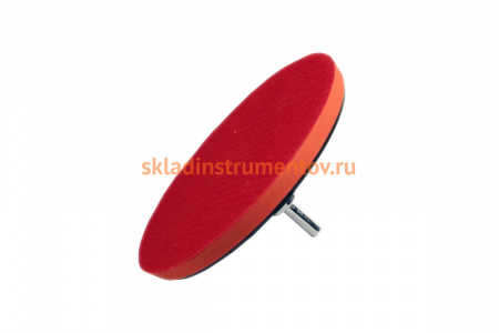 Тарелка опорная, мягкая  для УШМ 150 мм + адаптер Энкор 51543