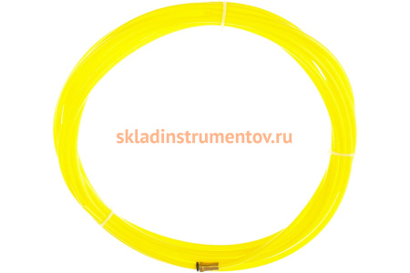 Канал направляющий тефлоновый (5.5 м; 1.2–1.6 мм; желтый) КЕДР 7160103