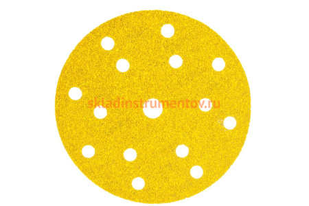 Круг шлифовальный GOLD (50 шт; 150 мм; 15 отв.; Р40) MIRKA 2361105040