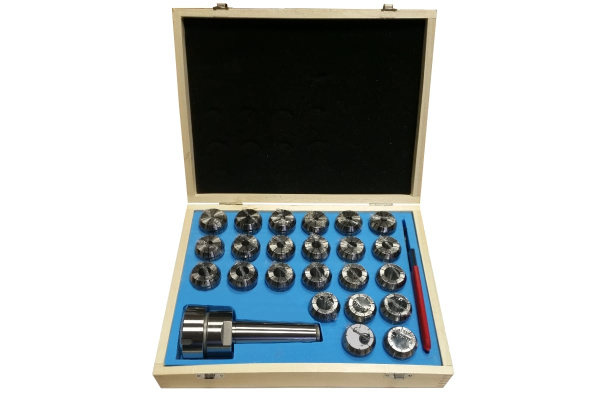 Патрон цанговый MSB5-ER40 хвостовик конус Морзе, DIN228-A, с набором цанг 23 шт. 4-26 мм M24 GRIFF b220441