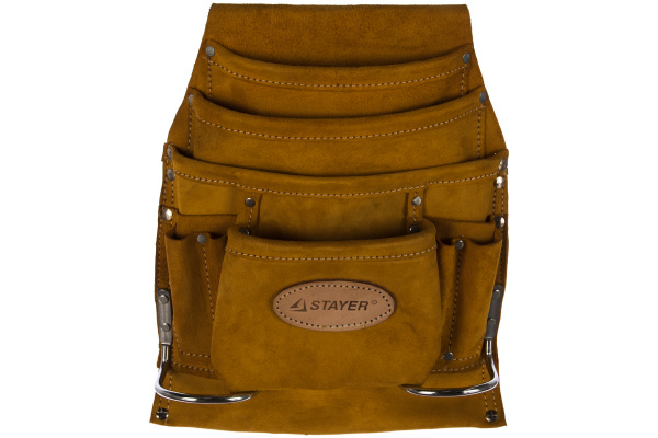 Сумка поясная 10 карманов для ручного инструмента Stayer 38517