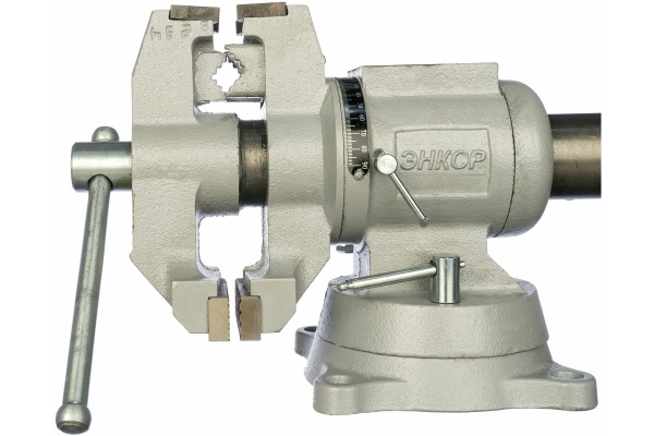 Поворотные слесарные тиски Энкор 100 мм 20088