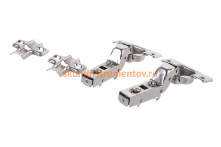 Петля с доводчиком для вкладных дверей JET OPTIMA 700 clip-on D35мм HM700C.100NI99