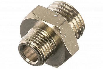 Переходник папа 1/8" - папа 1/4" 1222/2 290/2 M1/8*M1/4 GAV 12017
