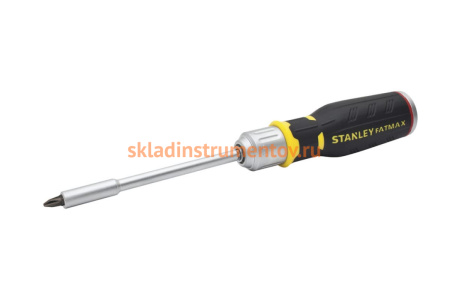 Реверсивная отвертка с битами Stanley FATMAX FMHT0-62690