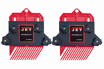 Прижим гребенчатый пластиковый 2 шт JET 10000106